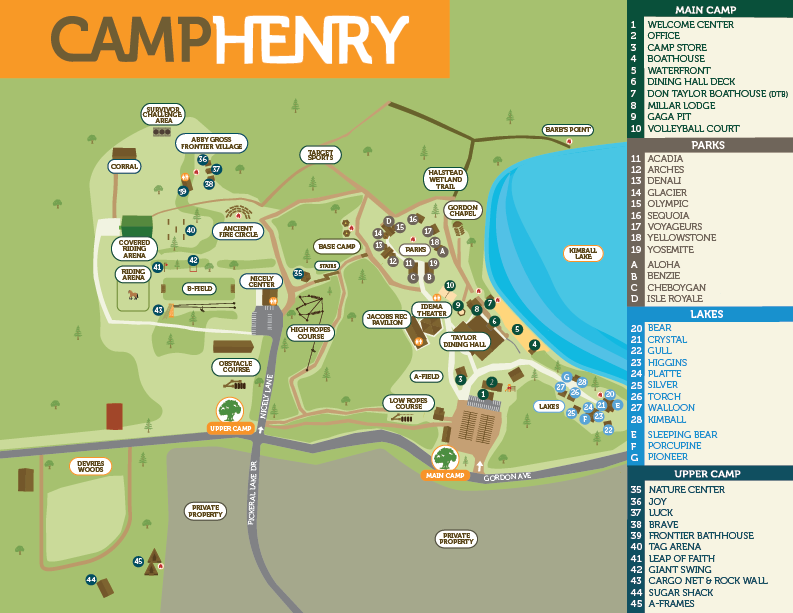 Camp Map